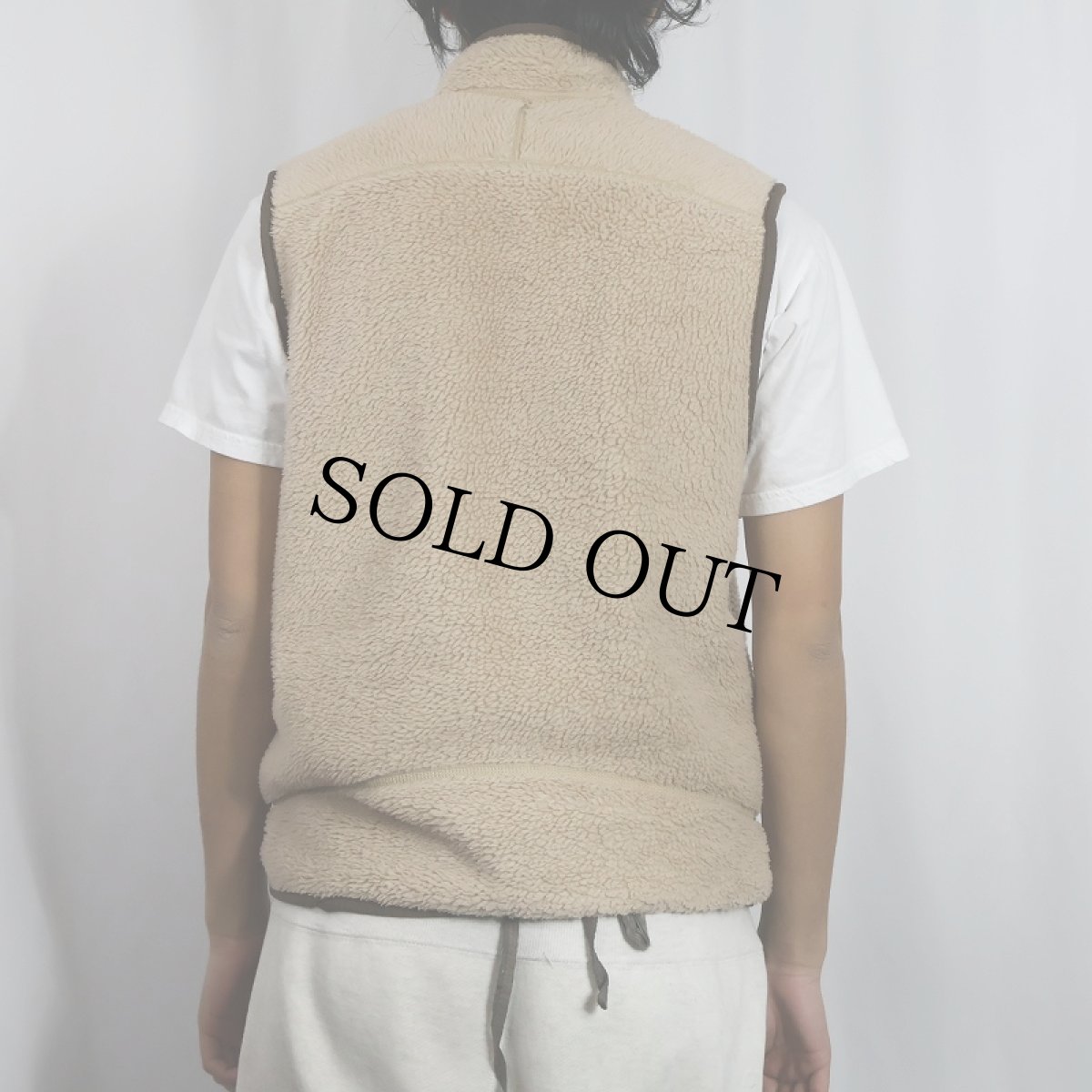 画像3: 2000's Patagonia レトロXフリースベスト S (3)