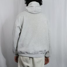 画像3: 90's RUSSELL ATHLETIC USA製 無地 スウェットフーディー XL (3)