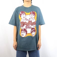 画像2: 90's THE BEATLES USA製 "I'm a Beatles Fan " ロックバンドプリントTシャツ XL (2)