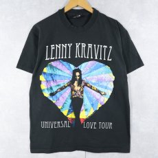 画像1: 90's LENNY KRAVITZ USA製 "UNIVERSAL LOVE TOUR" ミュージシャンツアーTシャツ L (1)