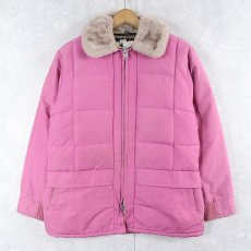 画像1: 70〜80's Tempco 襟ボア グースダウンジャケット SIZE12 (1)