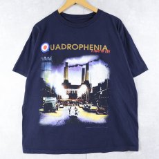 画像1: 1996 The Who "QUADROPHENIA Tour" ロックバンドツアープリントTシャツ NAVY  (1)