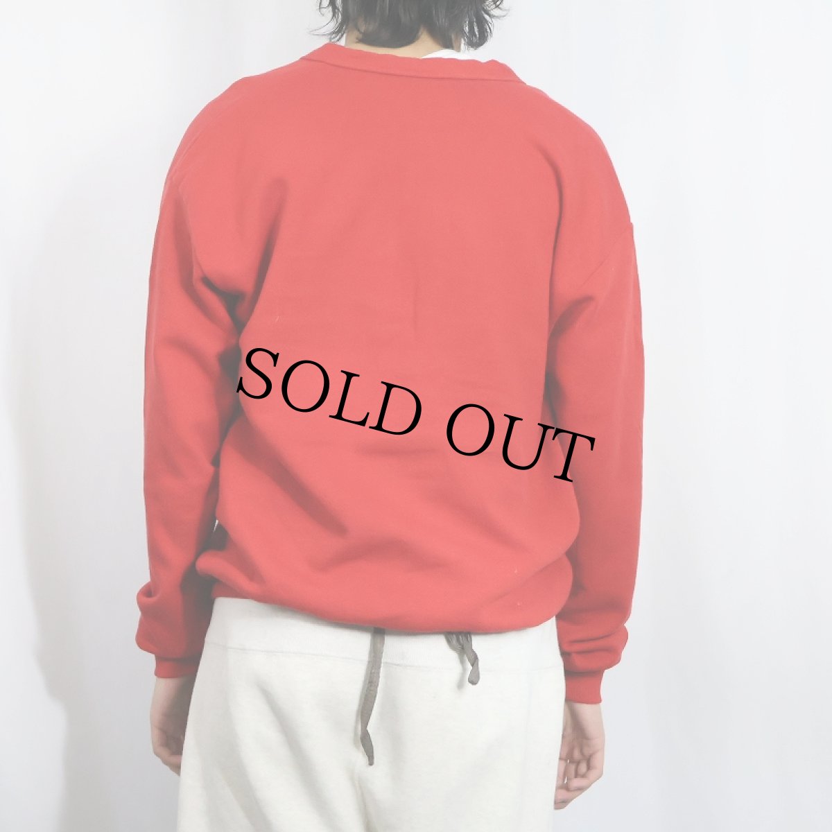 画像3: 90's JERZEES USA製 スウェットカーディガン ONESIZE (3)