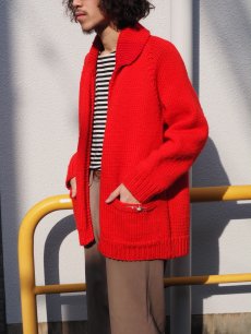 画像1: 60〜70's カウチンニットジャケット (1)