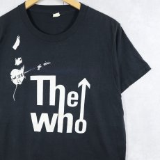 画像1: 70's The Who USA製 ロックバンドプリントTシャツ BLACK L (1)