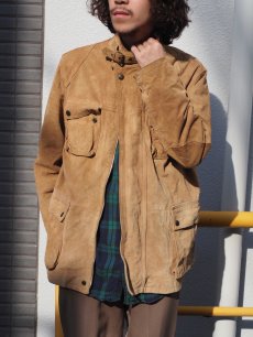 画像1: 80〜90's ITALY製 スエードレザージャケット M (1)