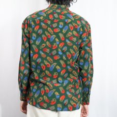 画像3: 90's GAP 羽柄 コーデュロイボタンダウンシャツ S (3)