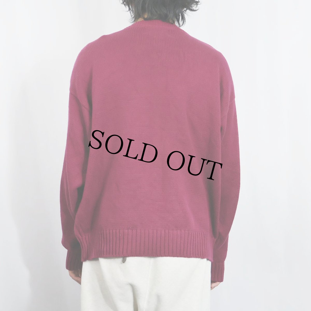 画像3: 90's〜 Eddie Bauer コットンニットセーター L (3)