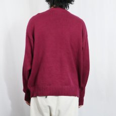 画像3: 90's〜 Eddie Bauer コットンニットセーター L (3)