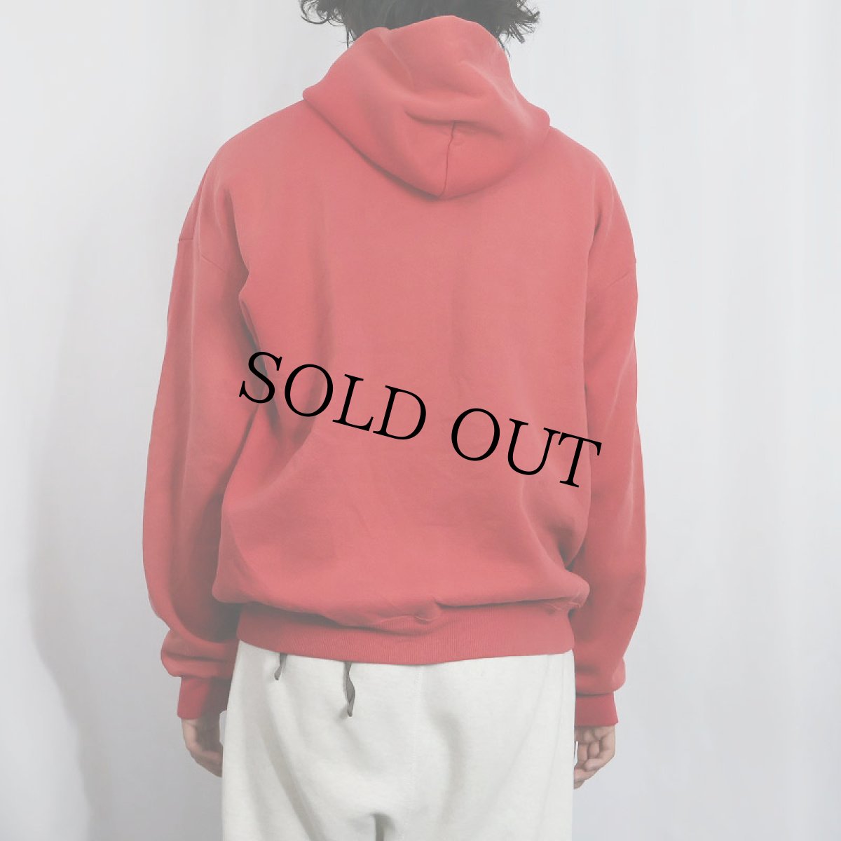 画像3: 90's Lee USA製 無地 スウェットジップパーカー L (3)