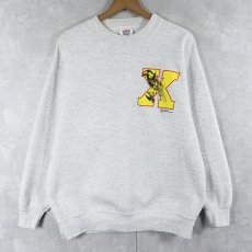 画像2: 90's MARVEL "WOLVERINE" USA製 キャラクタープリントスウェット L (2)