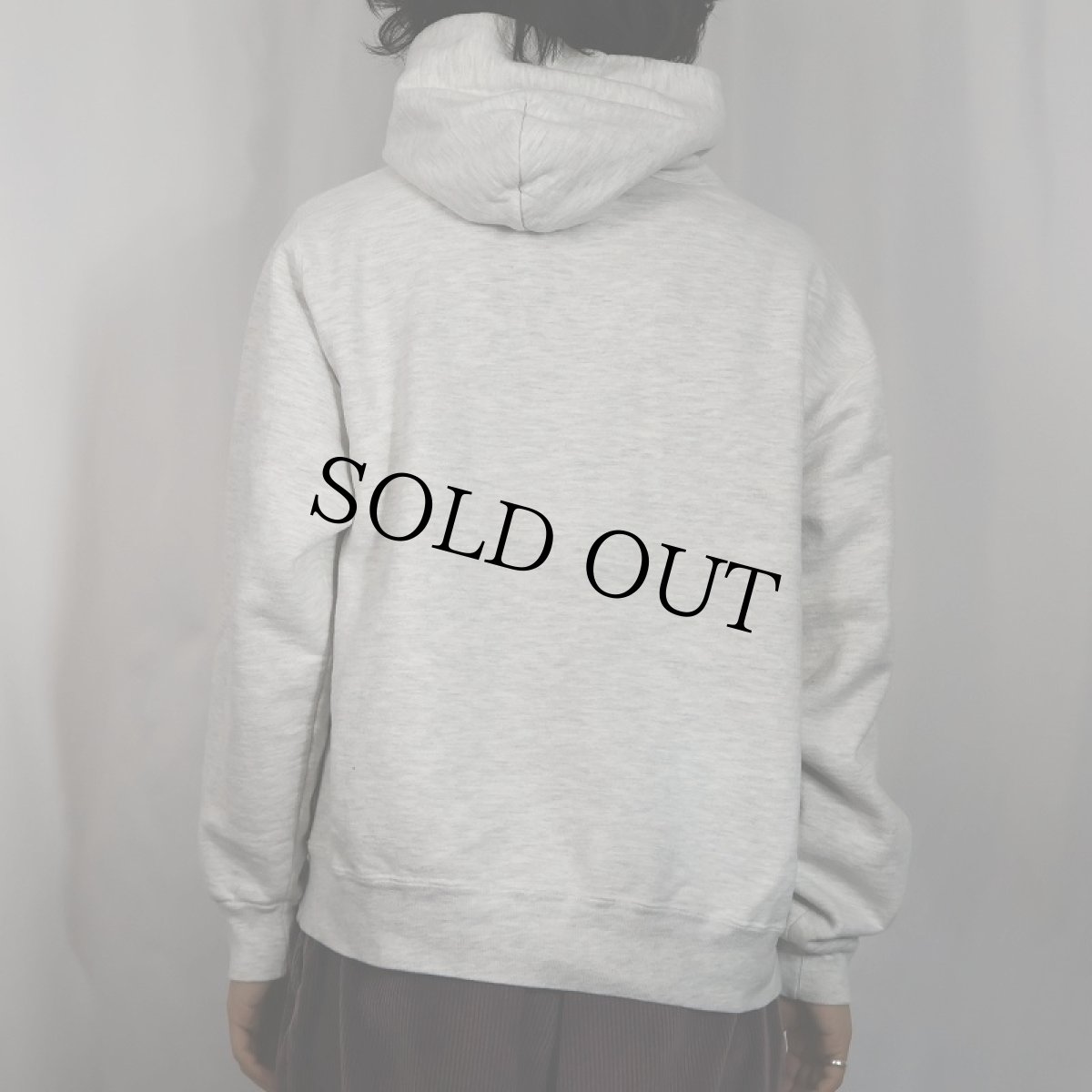 画像3: 80〜90's Champion 青刺繍タグ 後期 USA製 目付き スウェットフーディー XL (3)