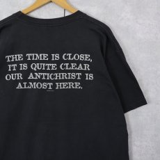 画像2: 90's MARILYN MANSON USA製 "THE END" ロックバンドプリントTシャツ BLACK XL (2)
