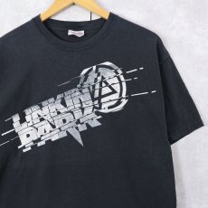画像1: 2000's LINKIN PARK ロックバンドプリントTシャツ L (1)