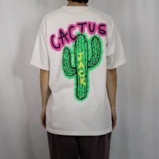 画像3: Travis Scott Cactus Jack ロゴプリントTシャツ XL (3)