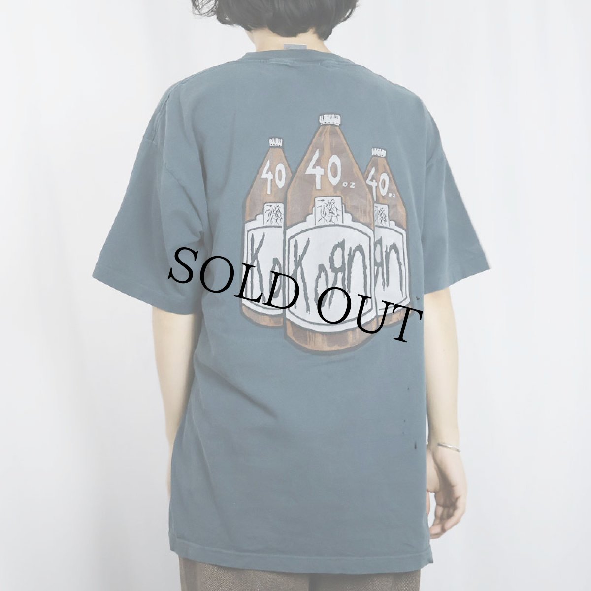 画像4: 1995 Korn USA製 "40 Oz" メタルバンドTシャツ XL (4)
