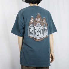 画像4: 1995 Korn USA製 "40 Oz" メタルバンドTシャツ XL (4)