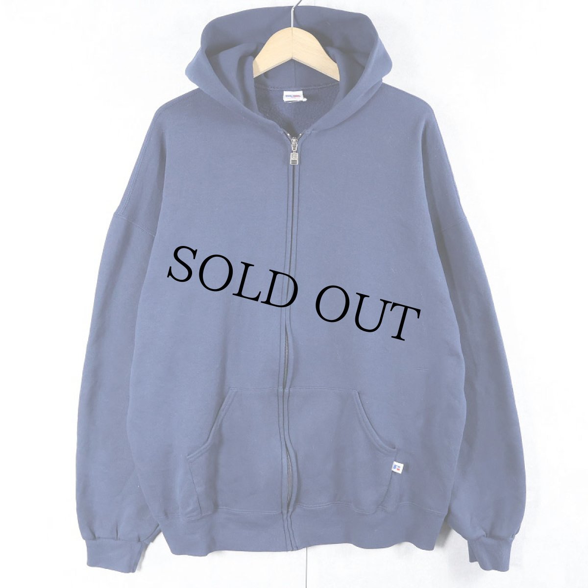 画像1: RUSSELL ATHLETIC スウェットジップパーカー XXL (1)