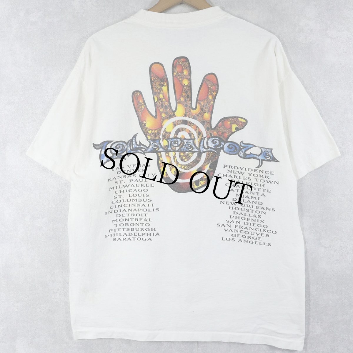画像2: 1994 LOLLAPALOOZA USA製 ロックフェスティバルTシャツ XL (2)