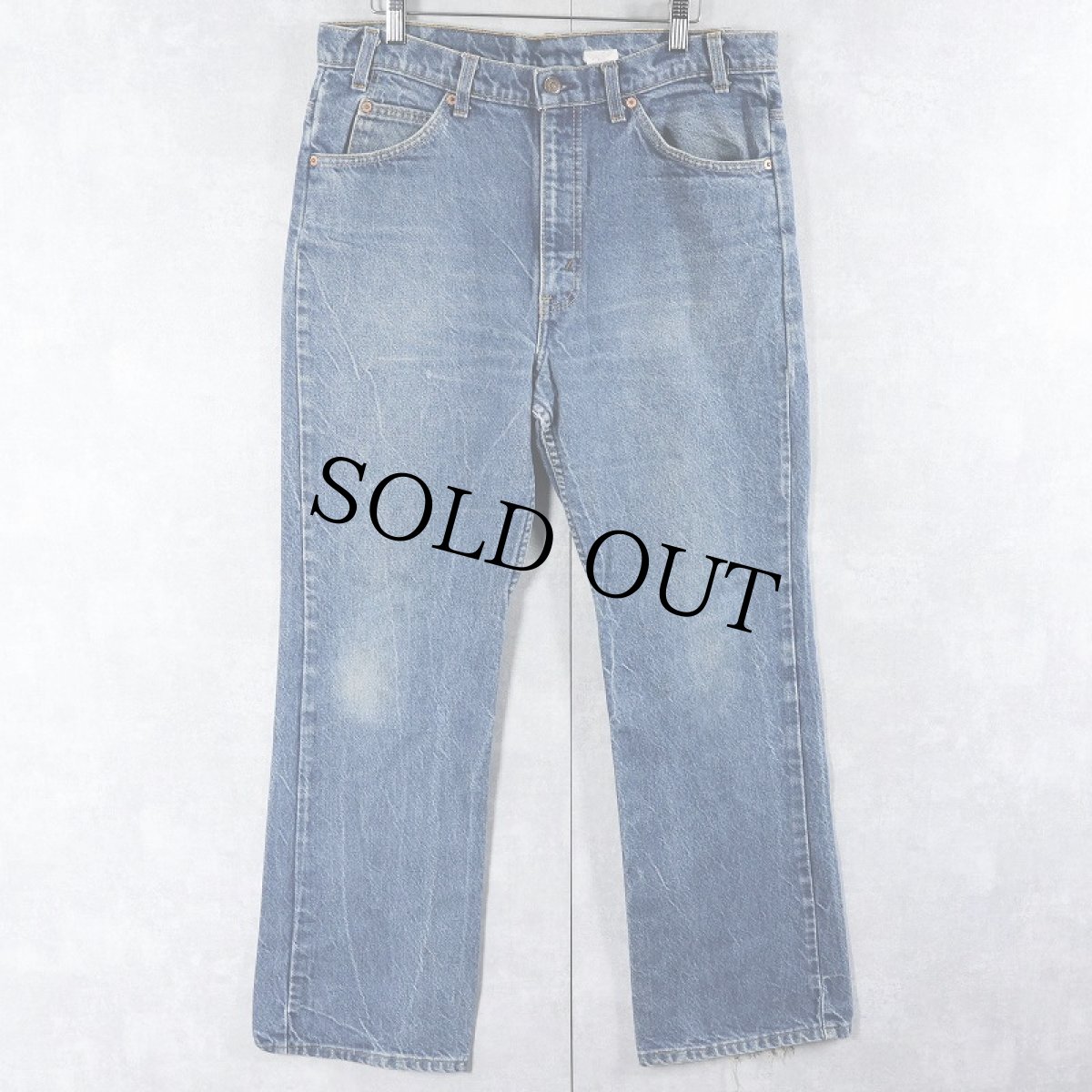 画像1: 90's Levi's 517 USA製 ブーツカットデニムパンツ W34 (1)