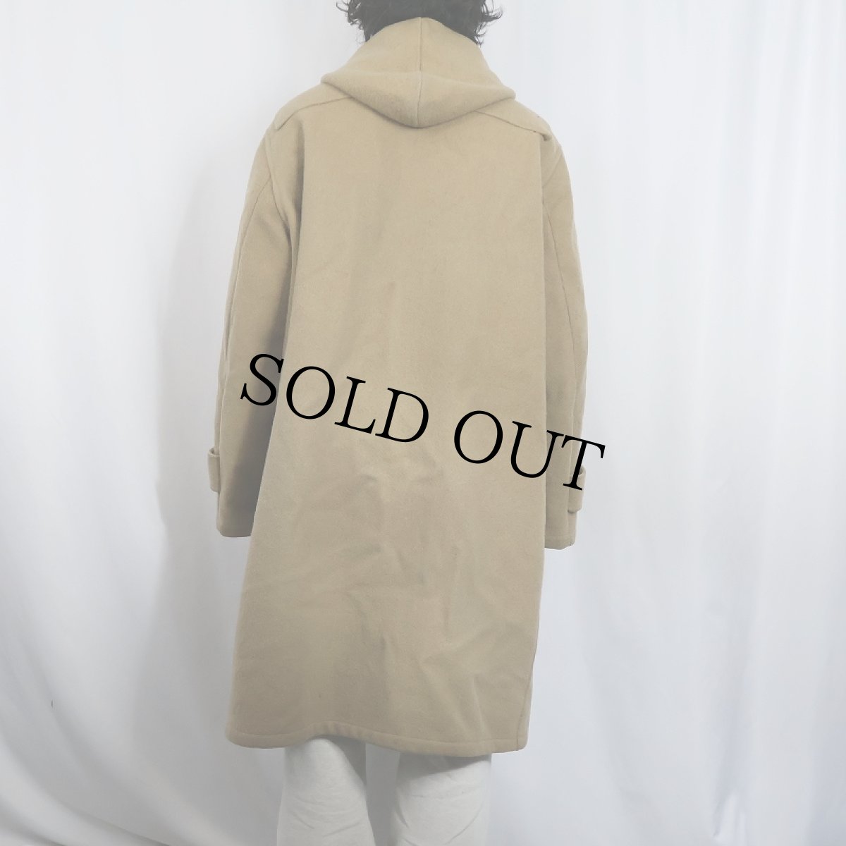 画像3: 40〜50's Royal Navy ウールダッフルコート (3)