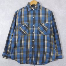 画像1: 60's BIGMAC by Penneys チェック柄 ネルシャツ M (1)