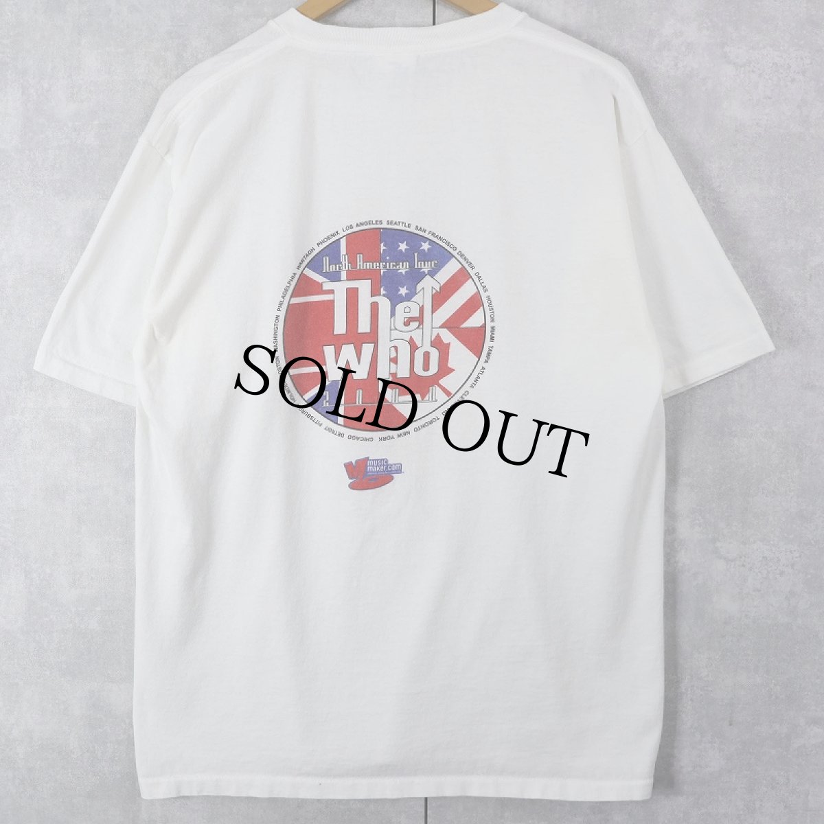 画像2: 2000's The Who "MAXIMUM R&B" ロックバンドTシャツ L (2)