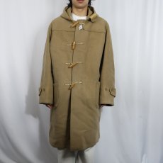 画像2: 40〜50's Royal Navy ウールダッフルコート (2)