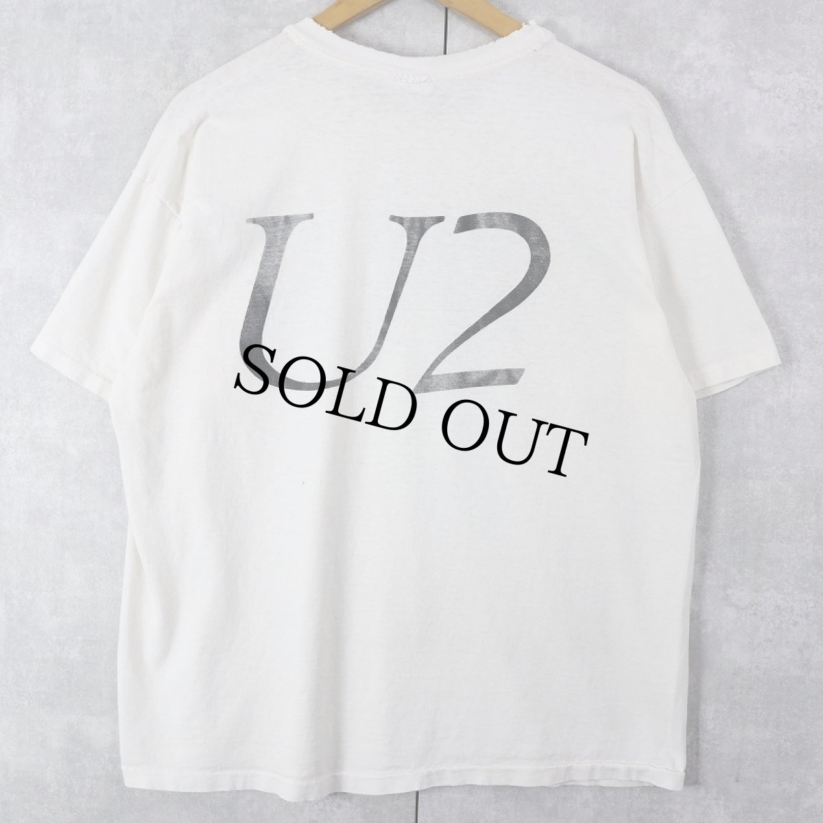 画像2: 1991 U2 USA製 "BOY" ロックバンドアルバムTシャツ XL (2)