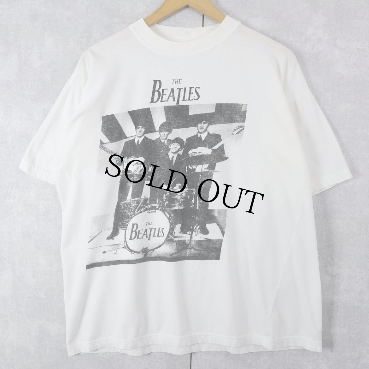 画像1: THE BEATLES ロックバンドTシャツ (1)