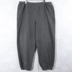 画像1: LANDS' END フリースイージーパンツ XL (1)