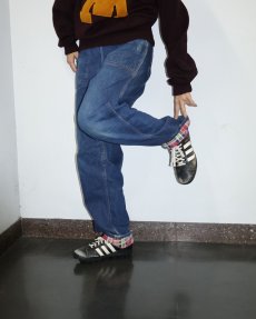 画像5: 50〜60's 裏地ネル デニムランチパンツ W28 (5)