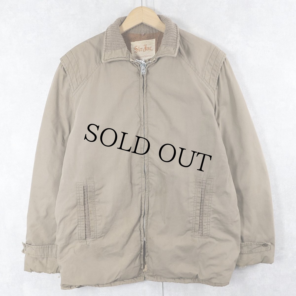 画像1: 60〜70's Sir Jac USA製 裏ボアジャケット (1)