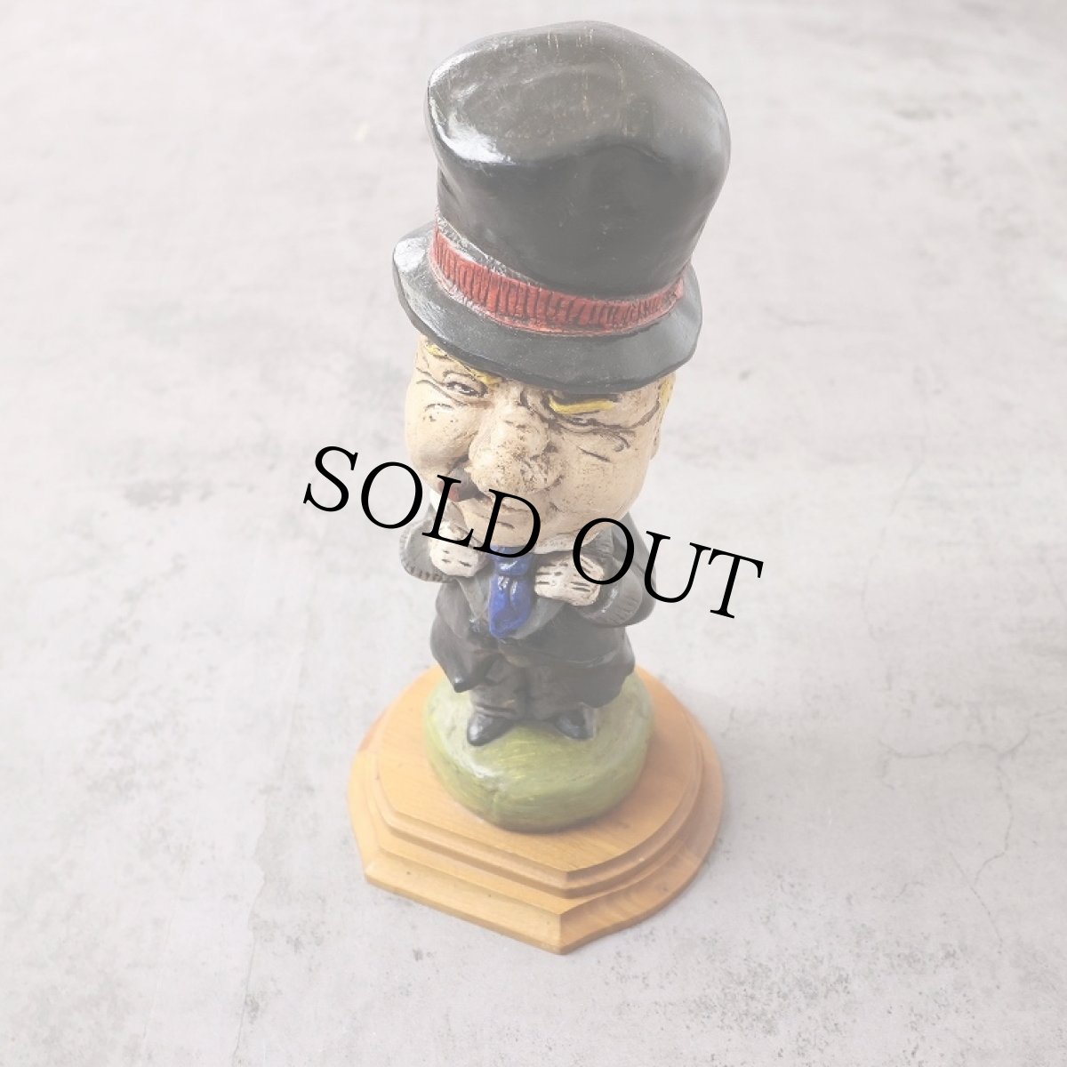 画像1: 70's W.C. Fields コメディアン フィギュア  (1)