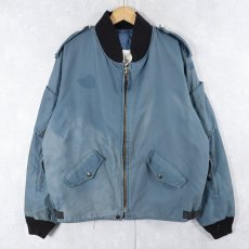 画像1: 90's ROYAL CANADIAN AIR FORCE フライトジャケット SIZE7644 (1)