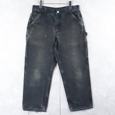画像1: Carhartt ダックペインターパンツ BLACK W31 (1)