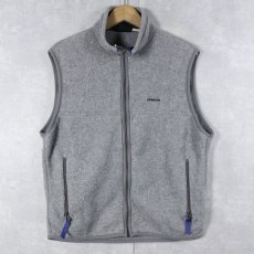 画像1: 90's Patagonia USA製 シンチラフリースベスト M (1)