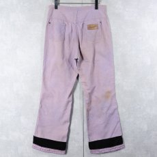 画像2: 70's Wrangler USA製 ハンド刺繍 カラーデニムパンツ W28 (2)