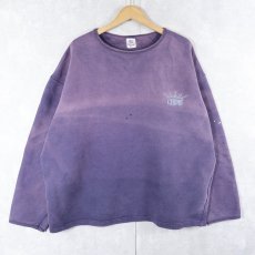 画像1: CHIPIE ロゴ刺繍 フェードスウェット XL (1)