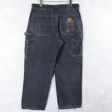 画像2: Carhartt ダックペインターパンツ BLACK W31 (2)