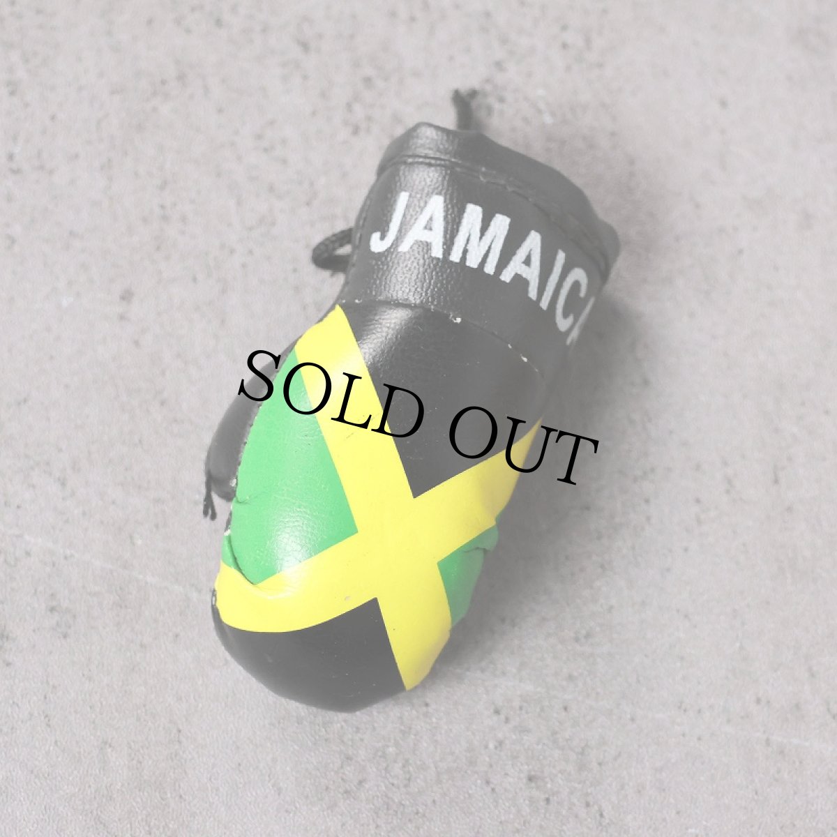 画像1: "JAMAICA" ミニレザーボクシンググローブ (1)