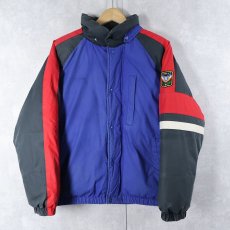 画像1: 90's Ralph Lauren "UNI CREST PATCH" ダウンジャケット L (1)