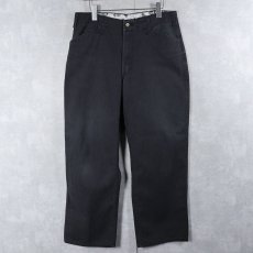 画像1: 90's BEN DAVIS フリスコパンツ BLACK W34 (1)