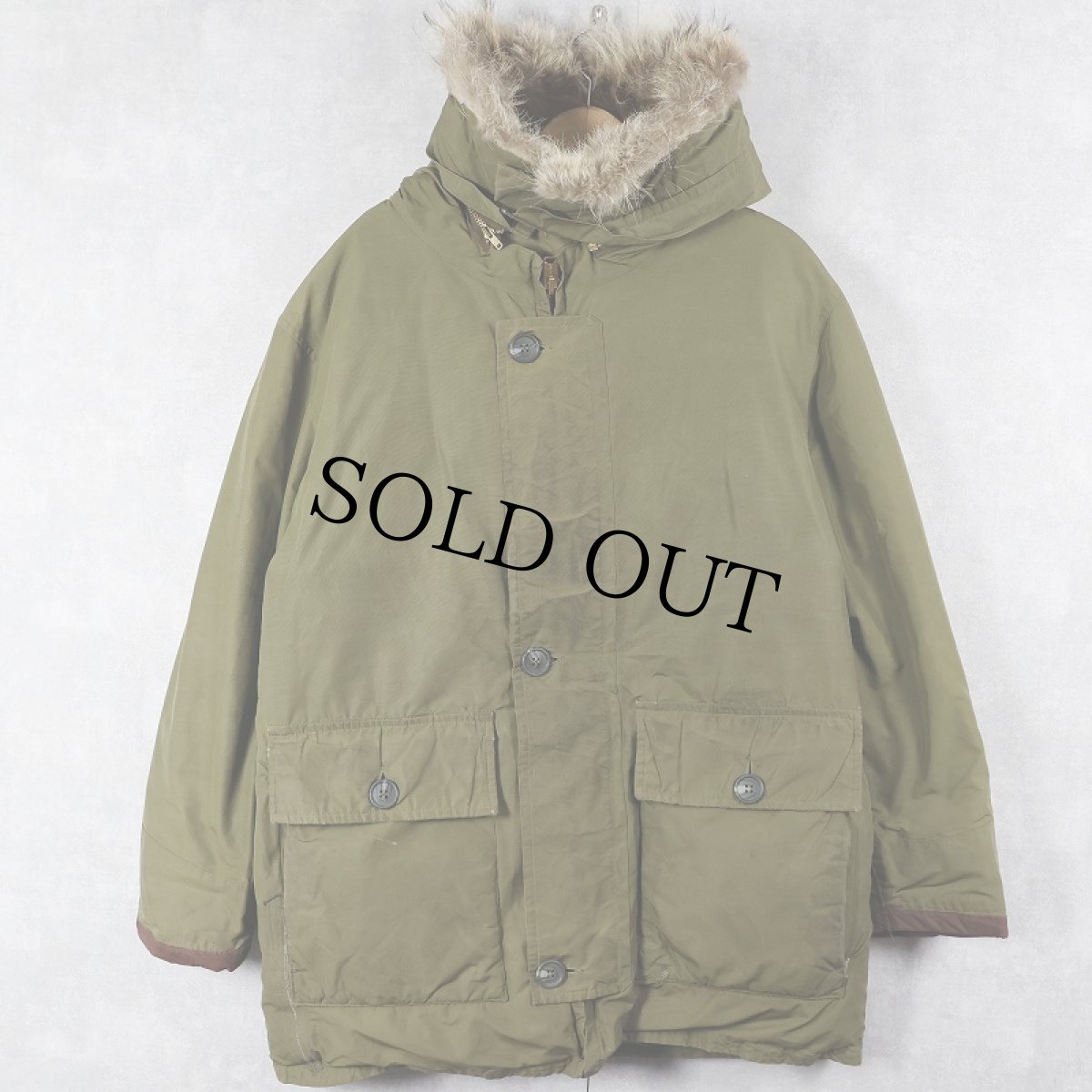 画像1: 60's Eddie Bauer 日の出タグ "BAUER DOWN" ポーラーパーカー (1)