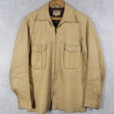 画像1: 〜60's mid western sport togs レザージャケット SIZE40 (1)