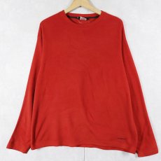 画像1: Patagonia ロゴ刺繍 シンチラフリースプルオーバー M (1)