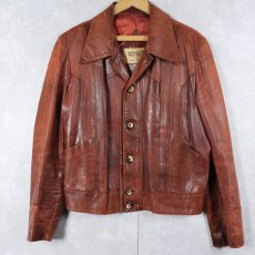 画像1: 70's SIDNEY'S CANADA製 レザージャケット (1)