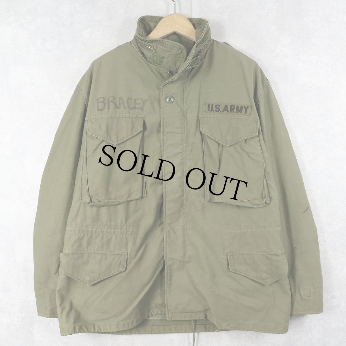 画像1: 70's U.S.MILITARY M-65 フィールドジャケット 2nd MEDIUM-SHORT (1)