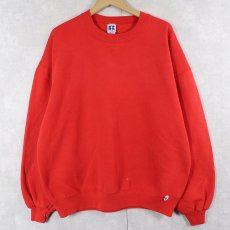 画像1: 90's RUSSELL ATHLETIC USA製 前V 無地スウェット XXL (1)