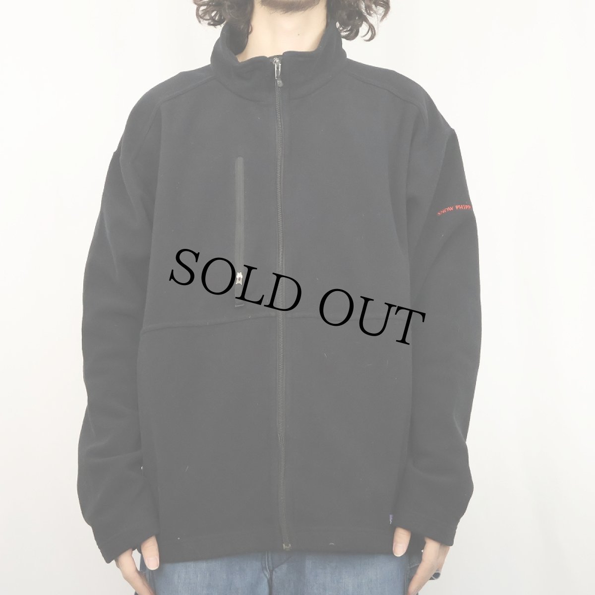 画像2: 2000's Patagonia シンチラフリースジャケット BLACK XL (2)